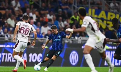 Petar Sučić, centrocampista dell'Inter (foto Inter)
