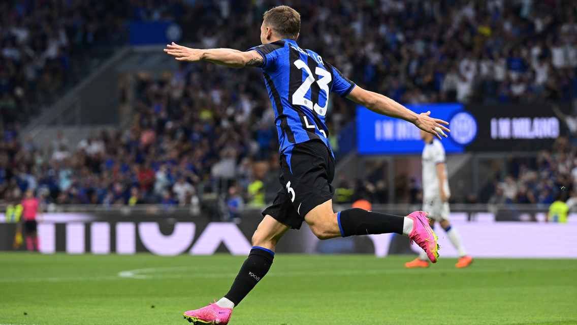 Nicolò Barella, centrocampista Inter (foto Inter)