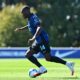 Ange-Yoan Bonny, attaccante francese dell'Inter (foto Inter)