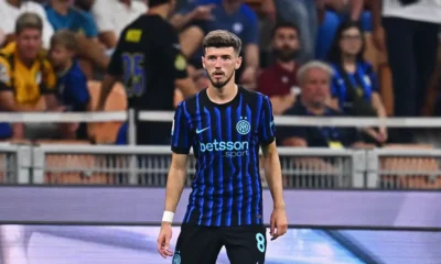 Petar Sučić, centrocampista dell'Inter (Foto Inter)