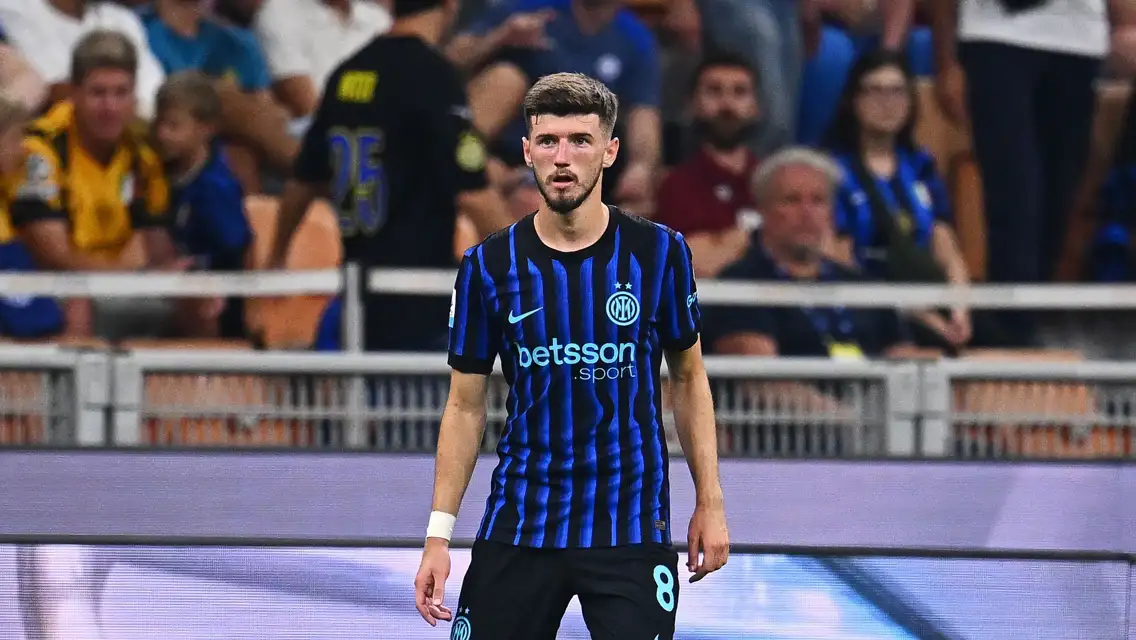 Petar Sučić, centrocampista dell'Inter (Foto Inter)