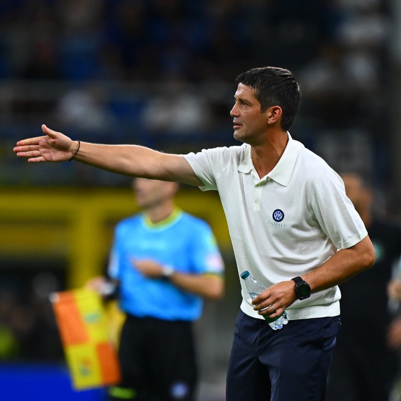 Cristian Chivu, allenatore dell'Inter (foto Inter)