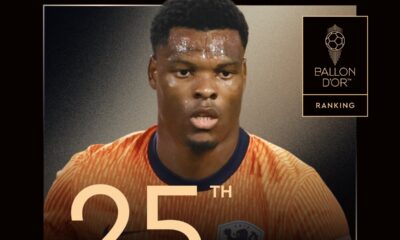 Denzel Dumfries, difensore dell'Inter (Foto Inter)