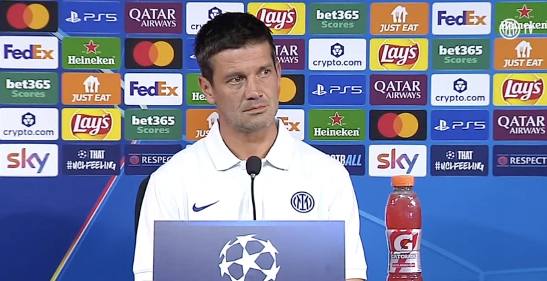 Cristian Chivu, allenatore dell'Inter