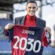 Gabriele Zappa salta Cagliari-Inter (foto Cagliari)