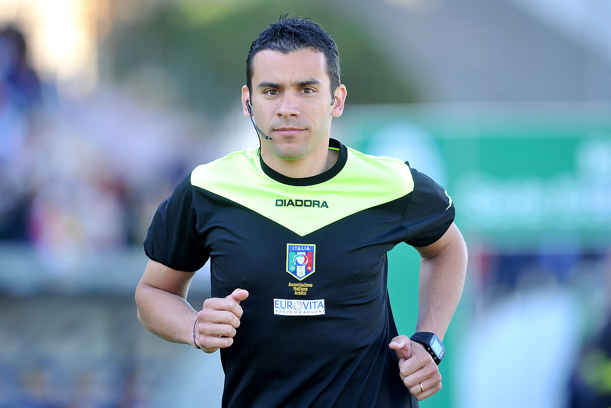 Marco Piccinini, arbitro di Cagliari-Inter (Foto Serie B)