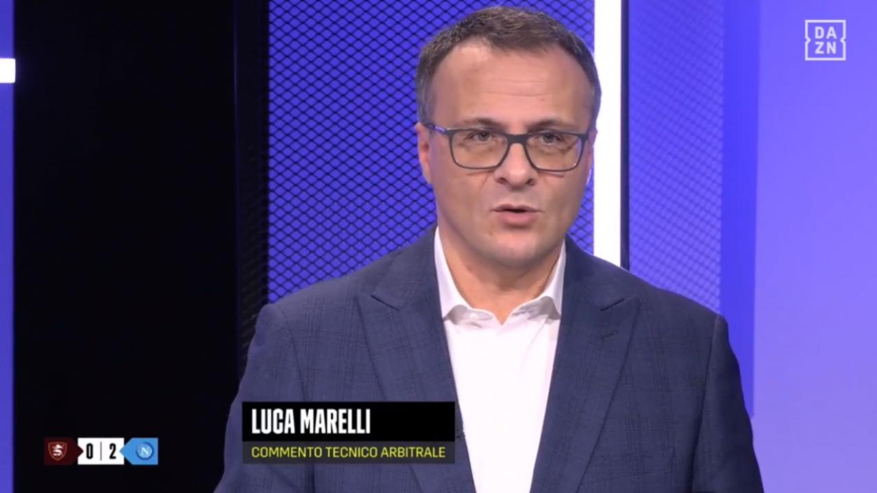 Luca Marelli, commento tecnico arbitrale DAZN