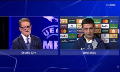 Cristian Chivu, allenatore dell'Inter a Sky Sport