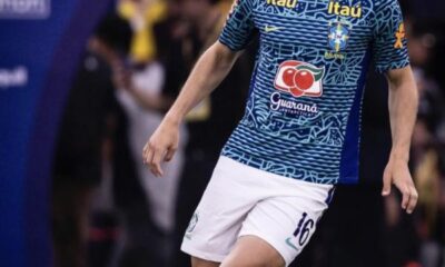 Carlos Augusto, difensore dell'inter, convocato da Ancelotti