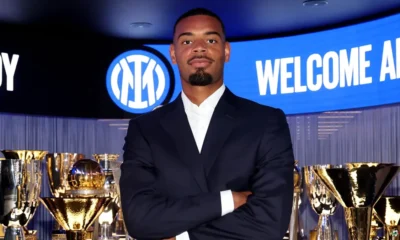 Andy Diouf, centrocampista dell'Inter (foto Inter)