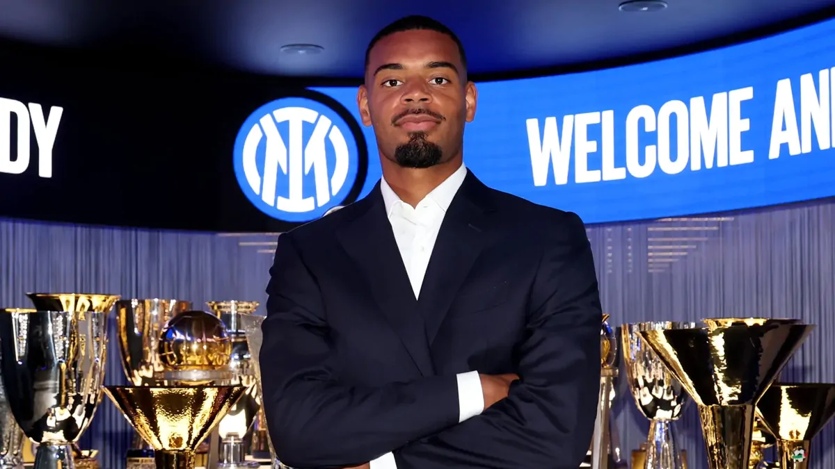 Andy Diouf, centrocampista dell'Inter (foto Inter)