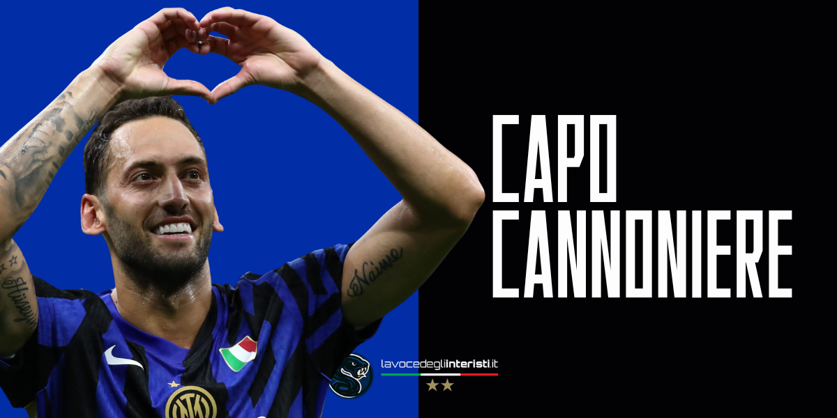 Hakan Çalhanoğlum centrocampista Inter