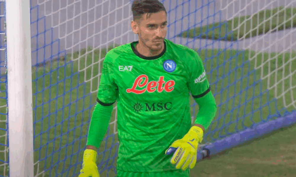 Alex Meret, portiere del Napoli che piace all'Inter