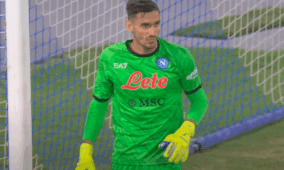 Alex Meret salta la sfida Napoli-Inter