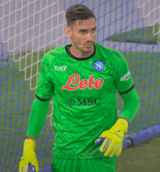 Alex Meret, portiere del Napoli che piace all'Inter