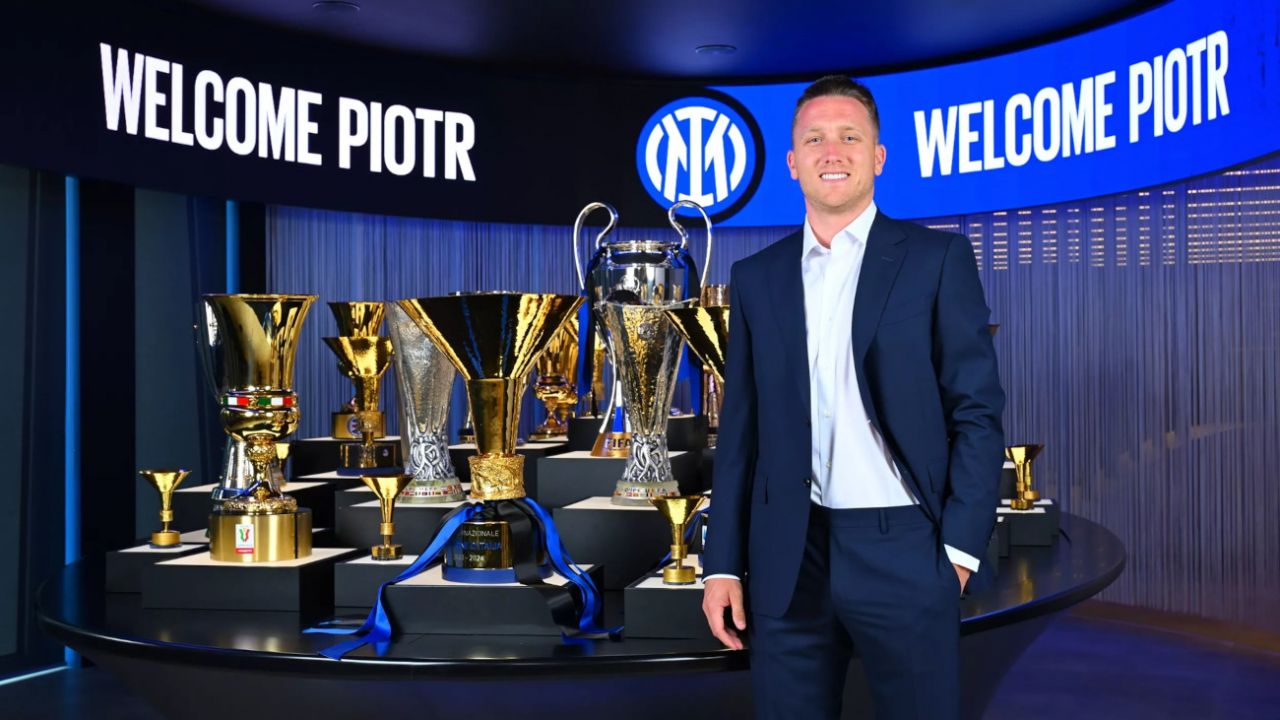 Piotr Zieliński, centrocampista Inter (foto Inter)