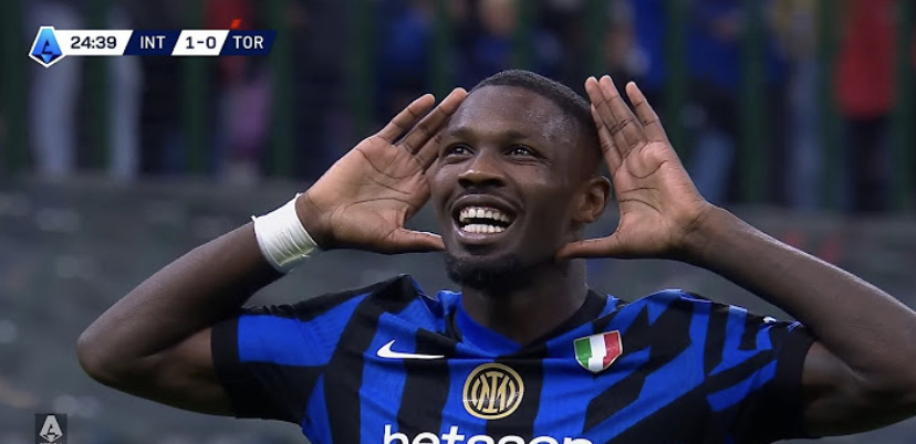 Marcus Thuram, attaccante dell'inter
