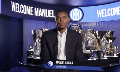 Manuel Akanji, difensore svizzero dell'Inter