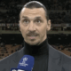 Zlatan Ibrahiomovic, ex attaccante dell'Inter