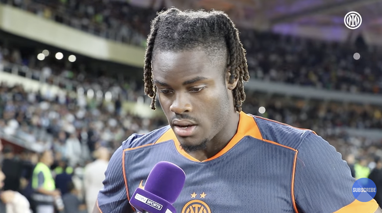 Yann Aurel Bisseck, difensore dell'Inter