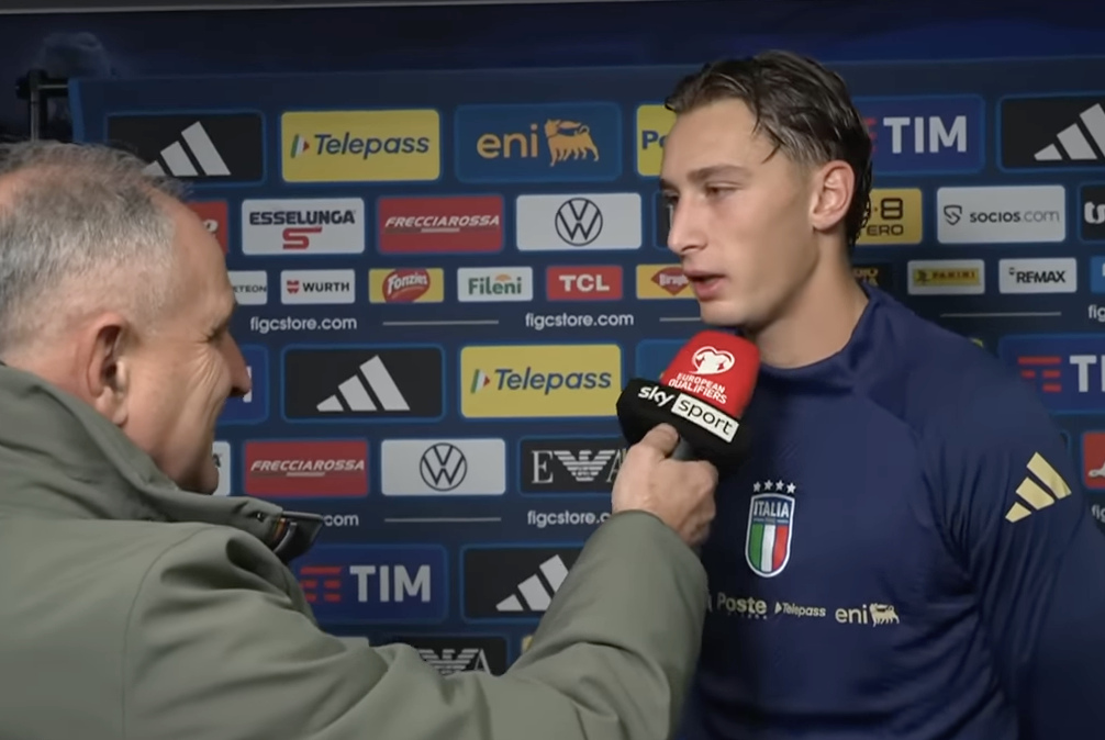 Pio Esposito, attaccante dell'Inter e della Nazionale