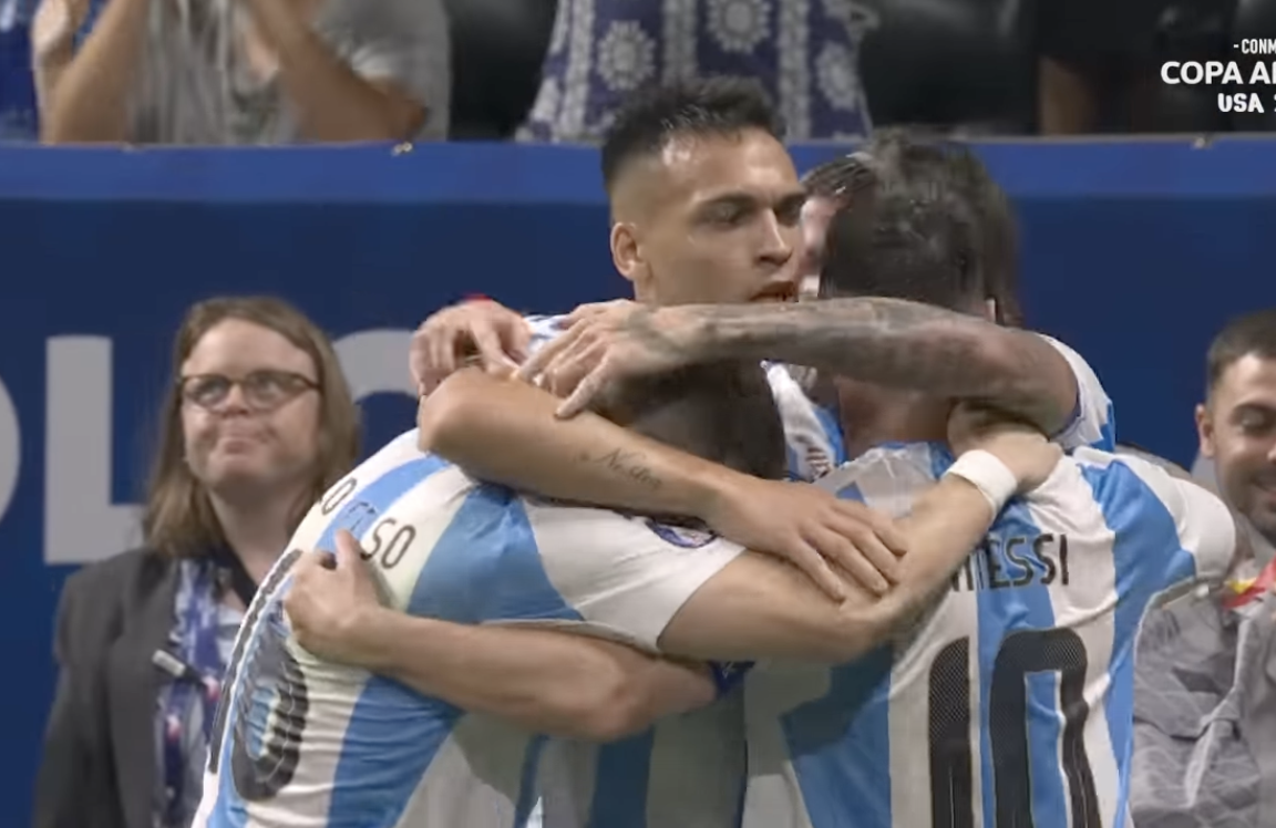 Lautaro Martinez, attaccante dell'Inter e dell'Argentina