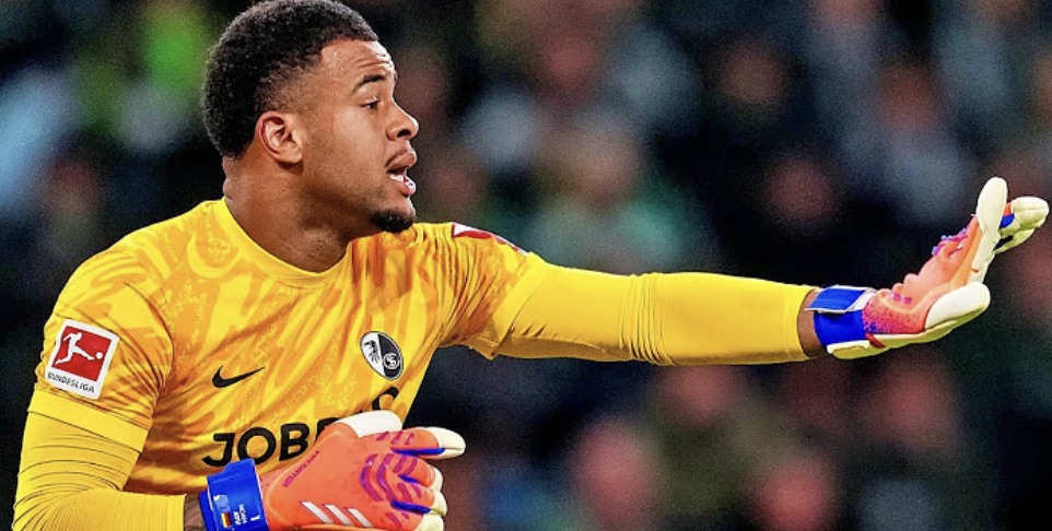 Noah Atubolu, portiere del Friburgo che piace all'Inter