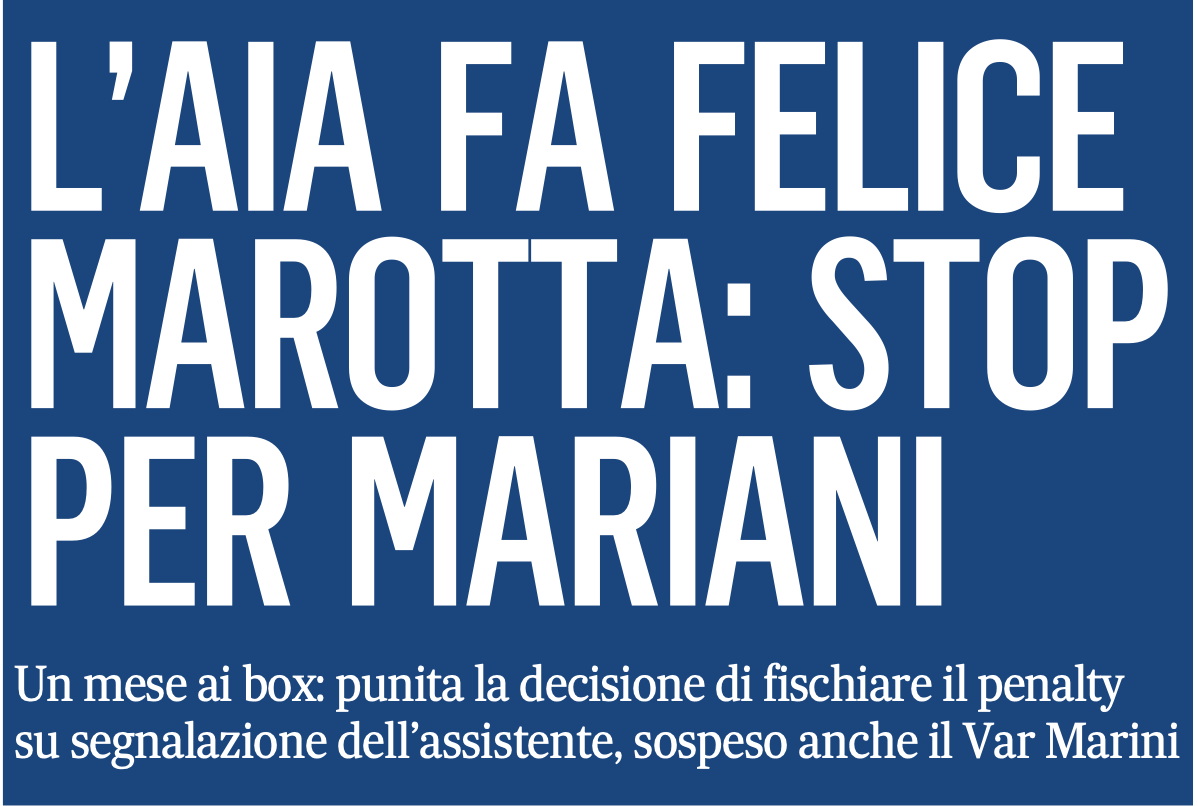 Il Mattino su Napoli-Inter