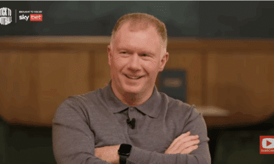 Paul Scholes, ex centrocampista del Manchester United cercato dall'Inter