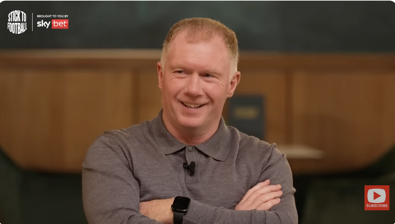 Paul Scholes, ex centrocampista del Manchester United cercato dall'Inter