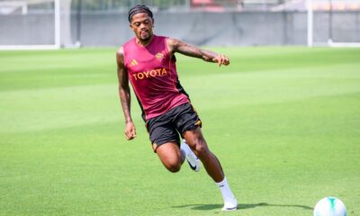 Leon Bailey, attaccante della Roma (foto AS ROMA)
