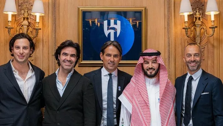 L'ex Inter Inzaghi e l'agente Pastorello