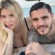 Wanda Nara e Mauro Icardi, quest'ultimo ex attaccante dell'Inter
