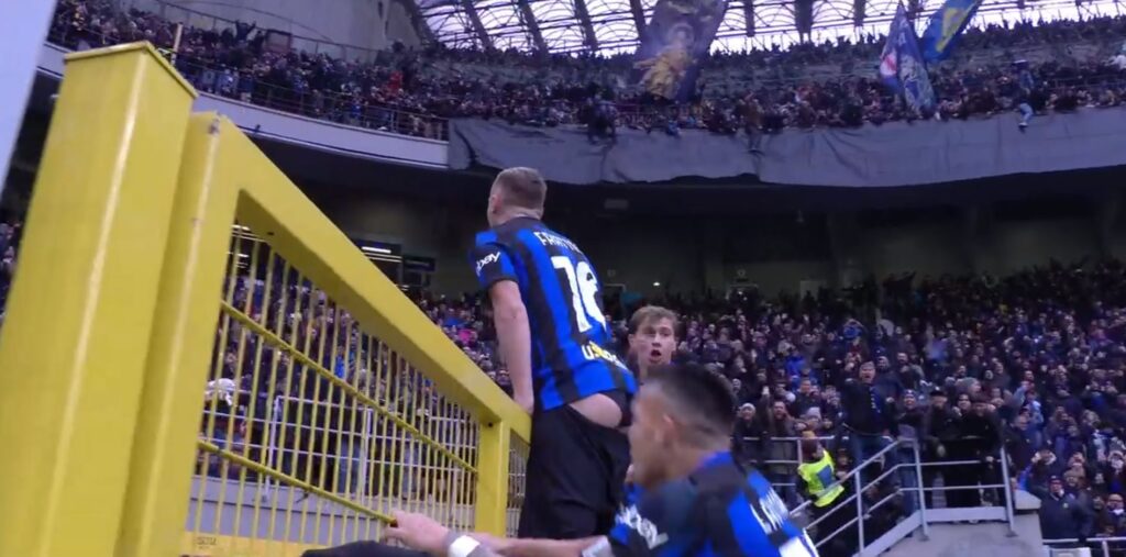 Davide Frattesi, centrocampista dell'Inter