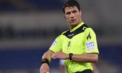 Gianluca Manganiello, arbitro di Inter-Lazio