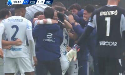 Successo dell'Inter al Bentegodi