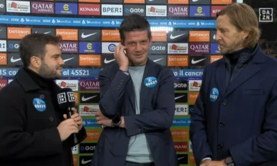 Cristian Chivu, allenatore dell'Inter a DAZN