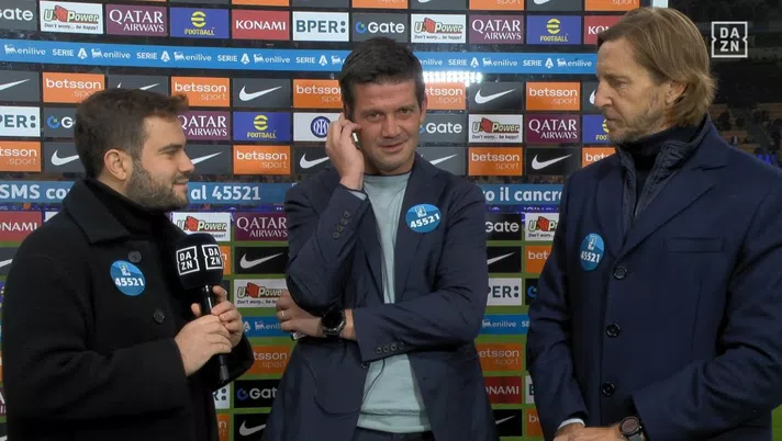 Cristian Chivu, allenatore dell'Inter a DAZN