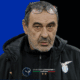 Maurizio Sarri, allenatore della Lazio