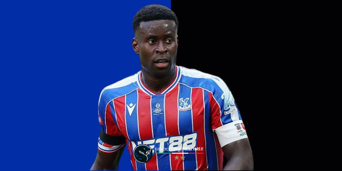 Marc Guéhi, difensore del Crystal Palace che piace all'Inter