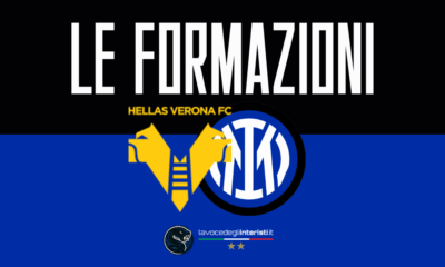 Hellas Verona-Inter, le formazioni