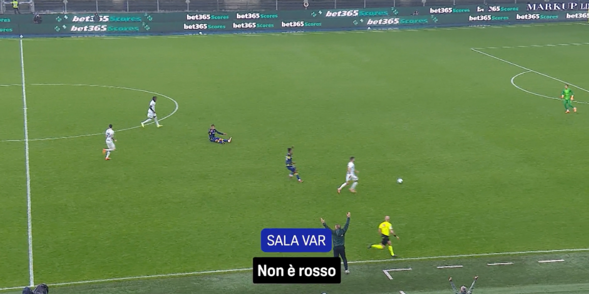 Rocchi a OpenVar su Verona-Inter