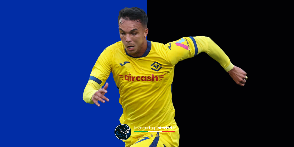 Giovane Santana do Nascimento, attaccante dell'Hellas Verona