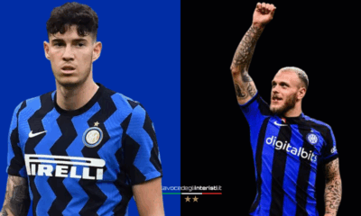 Bastoni e Barella, giocatori dell'Inter