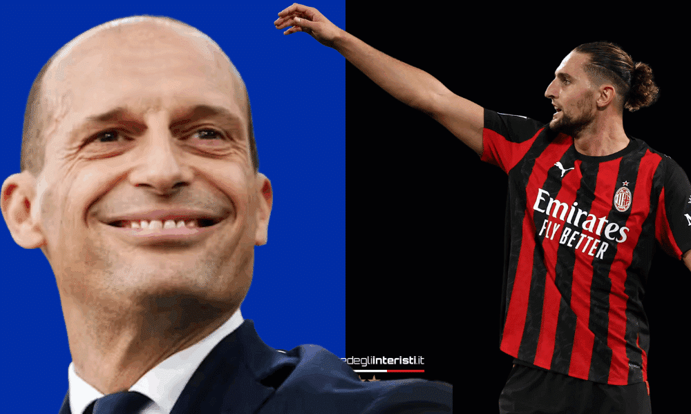Allegri e Rabiot, Milan