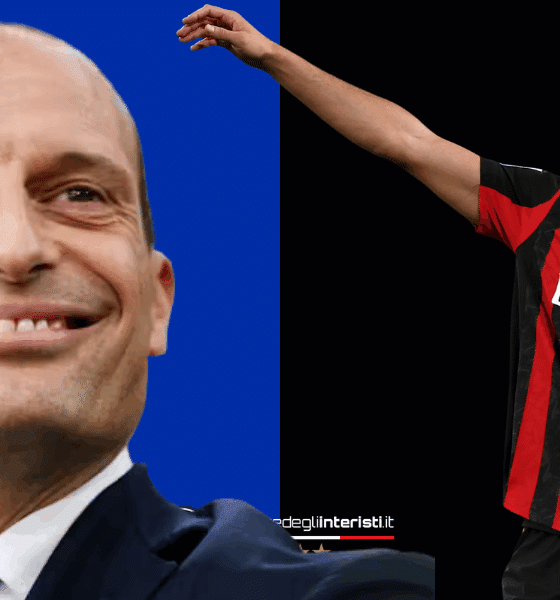 Allegri e Rabiot, Milan