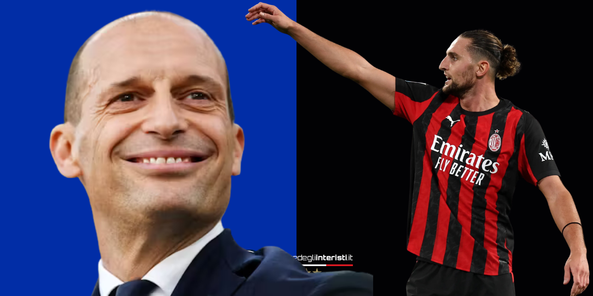 Allegri e Rabiot, Milan