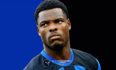 Denzel Dumfries, difensore olandese dell'Inter