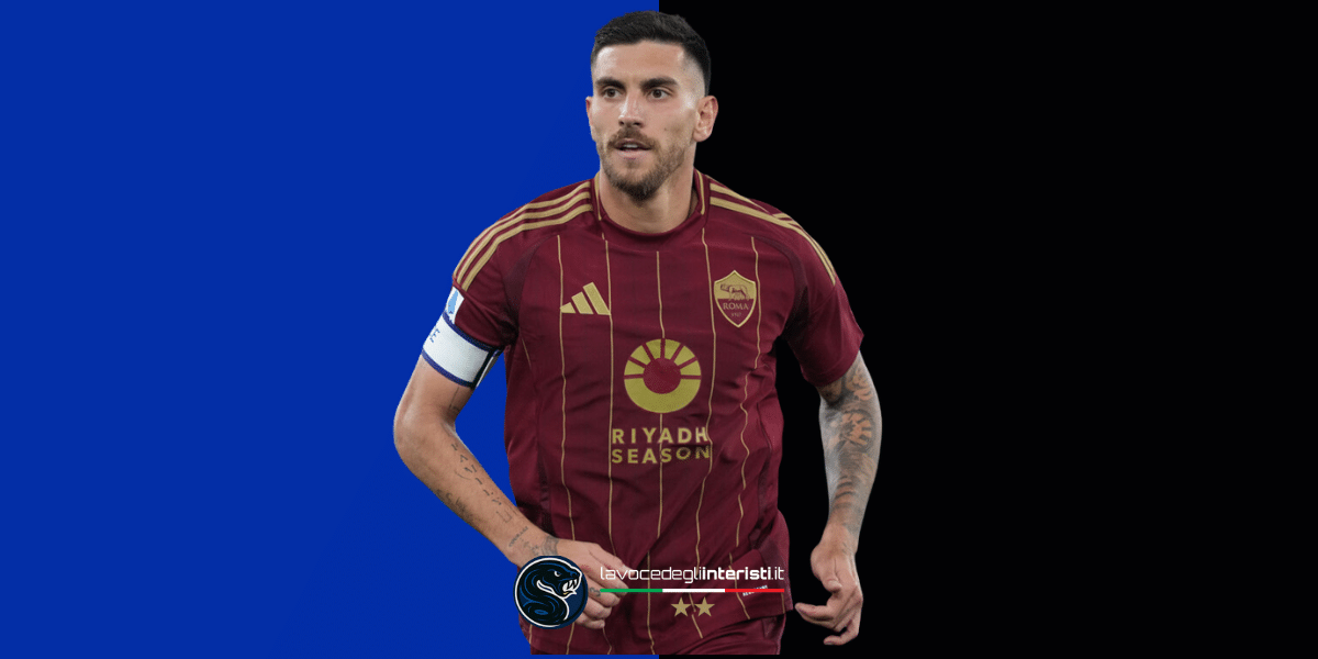 Lorenzo Pellegrini, centrocampista della Roma seguito dall'Inter