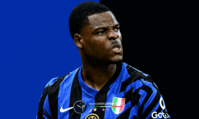 Denzel Dumfries, difensore olandese dell'Inter